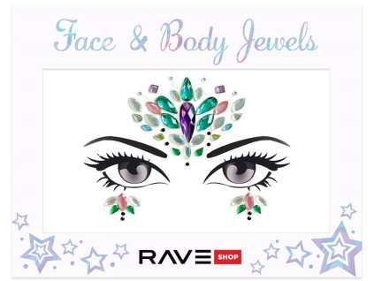 791 samolepici kaminky na oblicej 2 0 multicolor