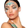 1433 2 samolepici kaminky na tvar iridescent mermaid