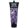 Großer Gel-Glitter für Gesicht / Körper - lila 13ml