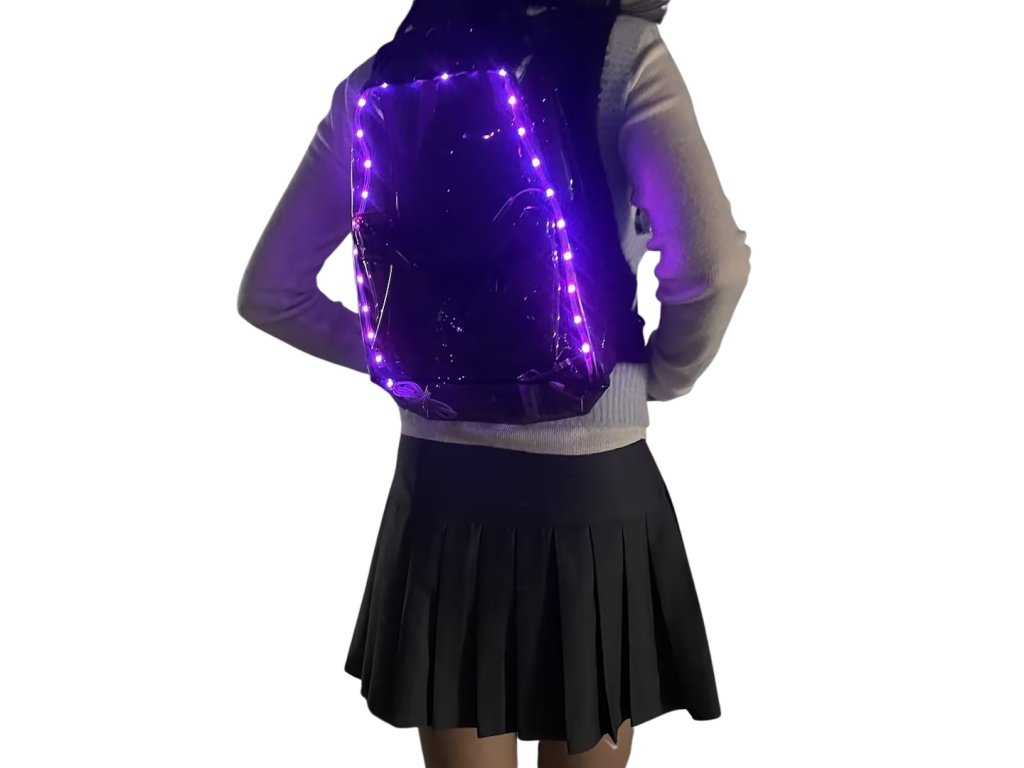 Zaino LED luminoso | multicolore