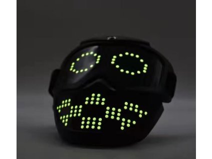 2045 6 svitici maska rave 2 0 nastavitelna pres smartphone
