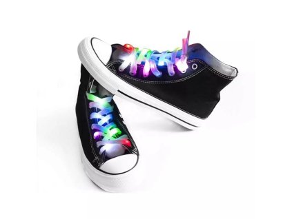 3336 5 svitici tkanicky do bot bile multicolor