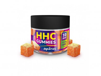 HHC candies with tangerine flavor 10 pieces x 25mg HHC