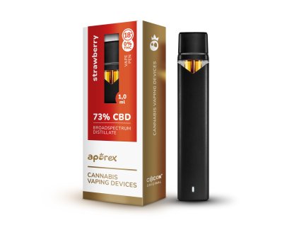 CBD Vape disposable 1ml | Strawberry