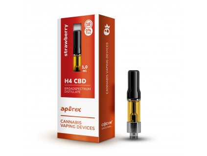 H4CBD Cartridge 99% 1ml – STRAWBERRY