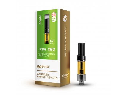 CBD cartridge 1 ml - Apple