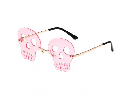 Okuliare Skull | Ružová