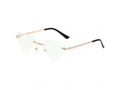 Gafas de fiesta DIAMOND | Transparentes