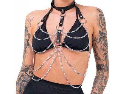 Harness de pecho de cadena