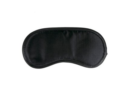 Masque en satin noir