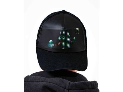 Gorra LED luminosa | control por app