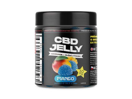 3654 cbd jelly 10 mg zele mango