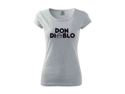 Dámské tričko Don Diablo - (Barva černá, Velikost XS)