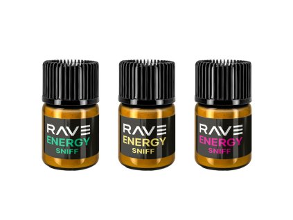 3x RAVE ENERGY SNIFF | Mix pack convenienza