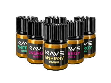6x RAVE ENERGY SNIFF | Confezione risparmio mix