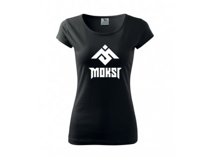 Dámské tričko Moksi - (Barva černá, Velikost XS)
