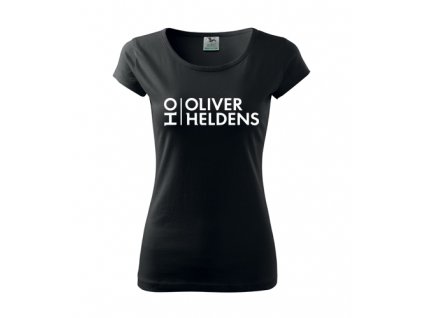 Dámské tričko Oliver Heldens - (Barva černá, Velikost XS)