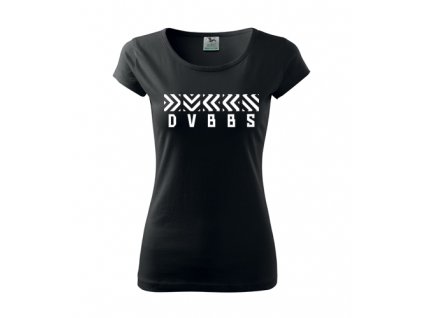 Dámské tričko  DVBBS - (Barva černá, Velikost XXL)