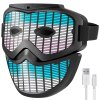 2898 5 led svitici maska reagujici na zvuk ekvalizer