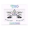 Self-adhesive rhinestones on the face | Cosmic Queen