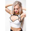 Dámský bílý crop top | Omnia