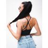 Černý dámský crop top | Unity
