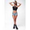Černý dámský crop top | Unity