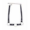 Collier choker noir | Heart