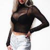 Top transparent femme | Style