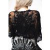 Dámské černé kimono | BOHO