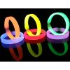 Glow sticks, extra széles karkötő, 30 db, színkeverék