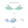 Lunettes Bat | bleu-vert foncé