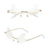 Ochelari de petrecere Butterfly | Transparent