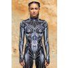 9059 black mirror rave costume close view