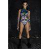 9074 1 multichrome skin sleeveless bodysuit full view