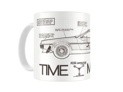 back to the future time machine bogre raving store