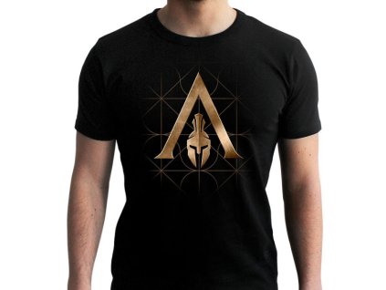 assassin s creed tshirt crest odyssey man ss black new fit 600x600