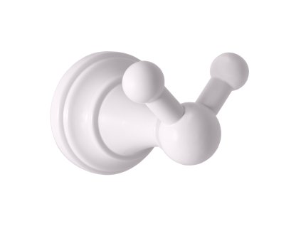 5725 1 morava retro koupelnovy doplnek vesacek dvojity bila leskla mka0102b rav slezak