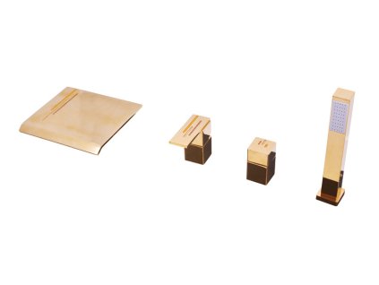 ROYAL - Vanová baterie 4-otvorová, Chrom ROYAL1074.0P, RAV Slezák (Barva Chrom, Rozměr 3,8")