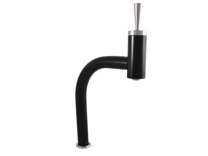 SEINA - Umyvadlová baterie  bez výpusti, Černá matná/Chrom SE716.0CMATC, RAV Slezák (Barva černá matná/chrom, Rozměr 3,8")