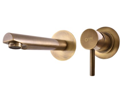 4153 1 seina umyvadlova drezova baterie stara mosaz bronz se934sm rav slezak