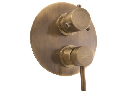 4207 1 seina vanova sprchova baterie podomitkova 2 cestna s telesem stara mosaz bronz se986ksm rav slezak