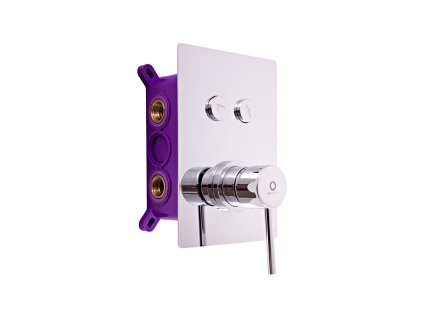 2530 3 seina vanova sprchova baterie podomitkova baterie 2 cestna s telesem a s boxem chrom se986box rav slezak