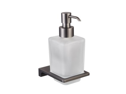8086 1 nil koupelnovy doplnek davkovac tekuteho mydla skleneny metal grey nla0303mg rav slezak