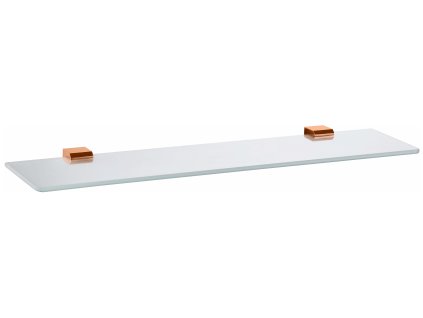 8332 2 nil koupelnovy doplnek policka sklenena 600 mm zlata ruzova kartacovana nla0900 60zrk rav slezak