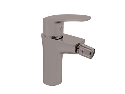 AMUR - Bidetová baterie  bez výpusti, Metal Grey - lesklá AM744.0MGL, RAV Slezák (Barva METAL GREY - lesklá, Rozměr 3,8")