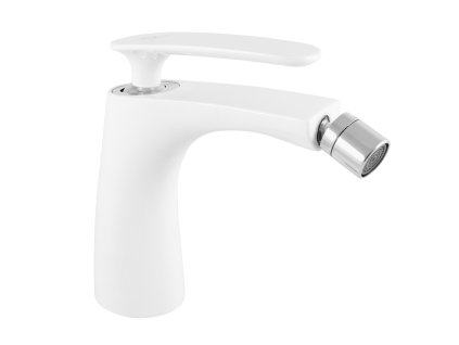 TIGRIS - Bidetová baterie  bez výpusti, Bílá/Chrom TG144.0BC, RAV Slezák (Barva bílá/chrom, Rozměr 3,8")