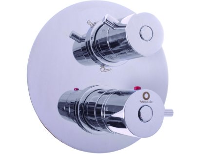 2323 1 termostaticka vanova sprchova baterie podomitkova 3 cestna s telesem chrom dt387 rav slezak