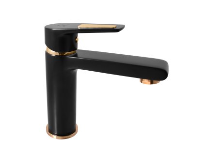 COLORADO - Umyvadlová baterie bez výpusti, Černá matná/Zlatá CO328.0CMATZ, RAV Slezák (Barva Černá matná/Zlatá, Rozměr 3,8")