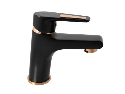COLORADO - Umyvadlová baterie bez výpusti, Černá matná/Zlatá CO326.0CMATZ, RAV Slezák (Barva Černá matná/Zlatá, Rozměr 3,8")